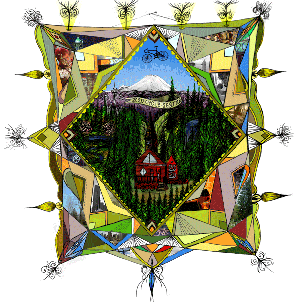 20/20 Cycle tapestry