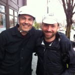 Alex and Eben (Bike Snob NYC) at 20/20 Cycle